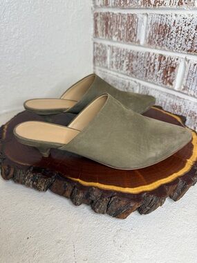 Jenni Kayne Oiled Kitten Heel Mule.